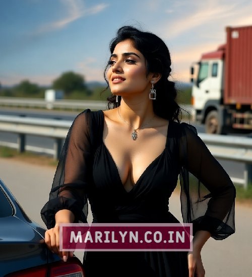 meera in white short dress